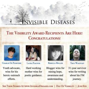 Official 2015 Invisible Diseases Winners